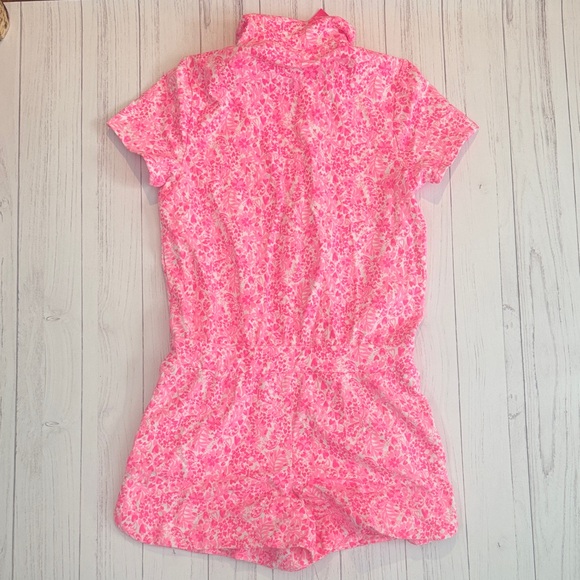 NWT Lilly Pulitzer Pink Jorgie Terry Romper - Picture 7 of 10